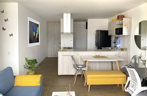 Sabaneta Apartment | Modern, with a view, next to the Mayorca Shopping Center and the Medellín Metro