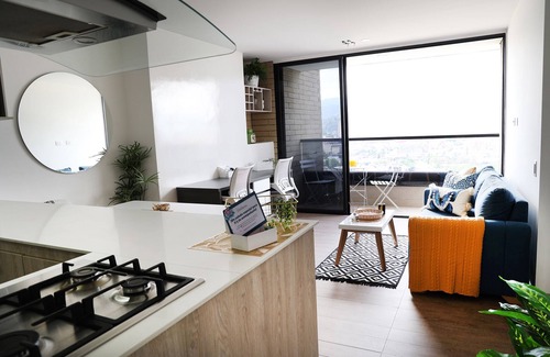 Sabaneta Apartment | Modern, with a view, next to the Mayorca Shopping Center and the Medellín Metro