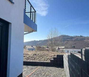 Bad Laasphe Apartment | Moderne Neubau Wohnung mit Terasse