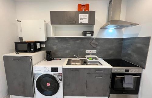 Ottersberg Apartment | Moderne und helle 1-Zimmer-Wohnung für Feriengäste, Monteure und beruflich Reisende LS15 Single