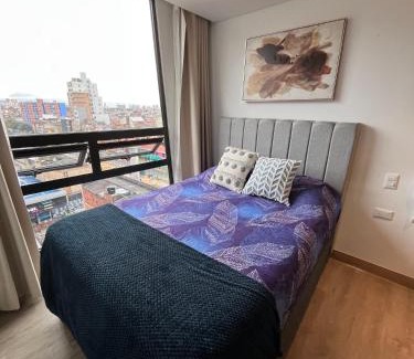Chapinero Apartment | Moderno apartamento en Chapinero - WiFi, gym, coworking, seguridad 24h