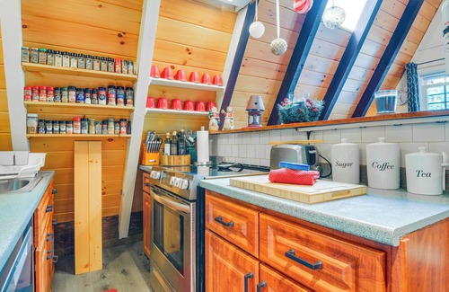 West Dover Cabin | Moments to Mount Snow: Idyllic A-Frame Cabin