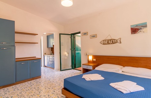 Vulcanello Apartment | Monolocale 11 Vulcano on Sea Shore, Lipari, Italy