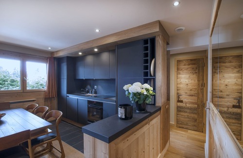 Le Planellet Apartment | Mont d'Arbois Luxurious 4 rooms, hotel service, swimming pool, near golf courses