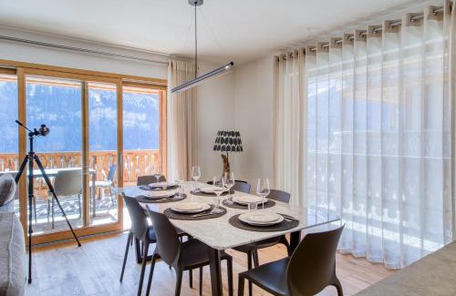Champery Apartment | Montagnier B41, Spa In Residence