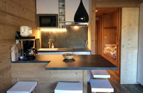 Montgenevre Apartment | Montgenèvre apartment with mountain area, for 4 (2 adults 2 children), close to the slopes
