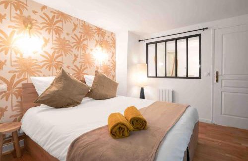 Quartier de Rochechouart Apartment | MONTMARTRE Sacré-Coeur, appartement jardin 6 à 8P