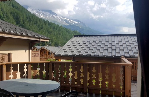 Montroc Apartment | MontrocB - 3 bedroom apartment, calm setting with spectacular Mont Blanc views