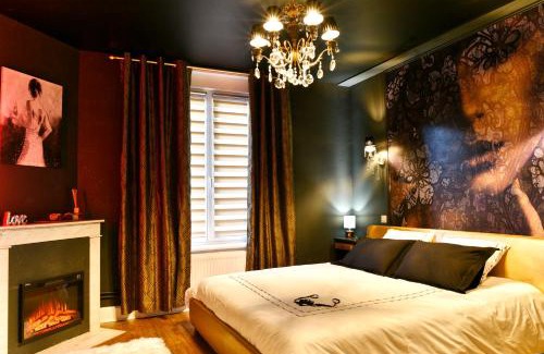 Poincare - Foch - Anatole France - Croix de Bourgogne Apartment | MoonLOVE, SPA/Sauna et Jacuzzi privés, charme et détente.