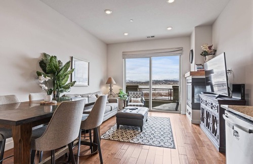 Kimball Junction Condo | Moose Mgmt at Newpark Terrace 53 Walk to numerous amenities - Roof Top View