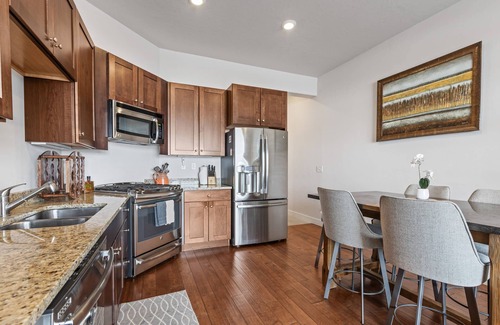 Kimball Junction Condo | Moose Mgmt at Newpark Terrace 53 Walk to numerous amenities - Roof Top View