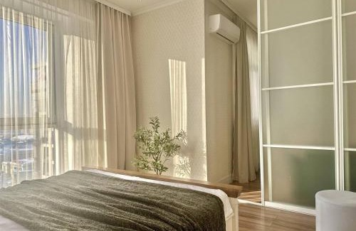 Almaty Apartment | Morning whisper with mountain view