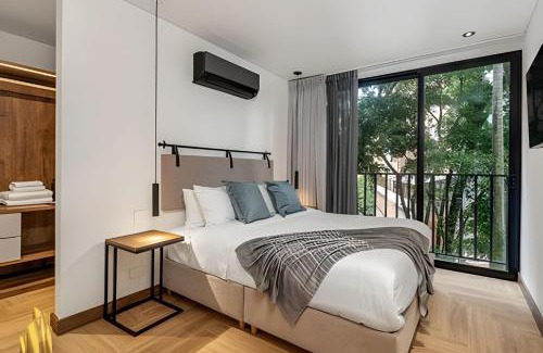 La Florida Apartment | Morph 201 - Apt Moderno con Techo Alto y BBQ