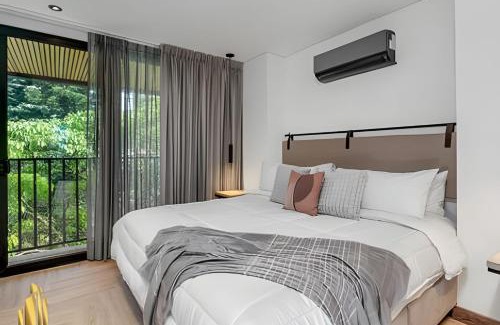 La Florida Apartment | Morph 502 - Luminoso y espacioso, Poblado/BBQ/AC