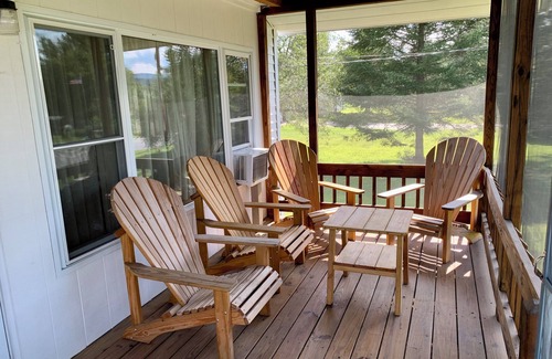 Eastern Vermont House | Morrisville's Home Sweet Home/Simple home with an enjoyable screened in porch.