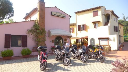 Molino del Ponte Hotel | Motorrad-Hotel Toskana con piscina e giardino nel Chianti
