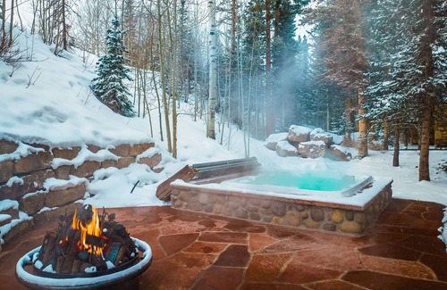 Mountain Village House | Mountain lodge with easy ski access & private hot tub - dog-friendly