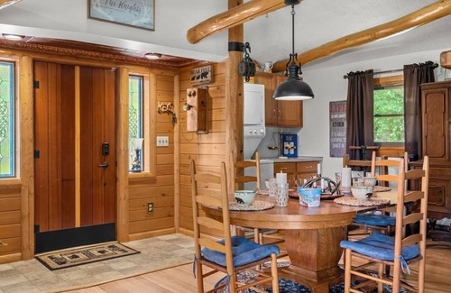 Kelayres Cabin | Mountain Retreat on 10 Acres, Hot Tub & Pond