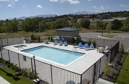 Northwest Colorado Springs Apartment | Mountain View Studio + Pool Access