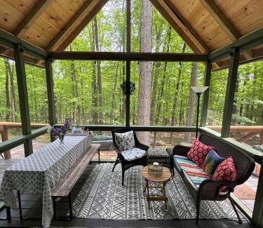 Berkeley Springs Ski Chalet | Mountainside w Fireplace, Fire Pit, Deck, & WiFi