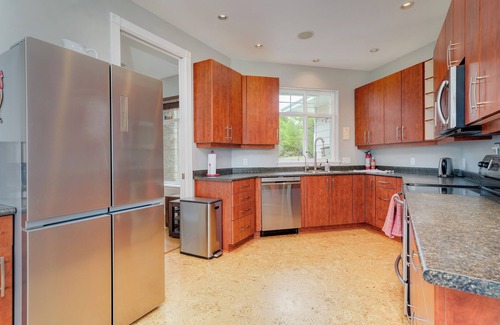 Otter Point House | Mountaintop, ocean-view home minutes from hiking, beaches & more. Stair-free!