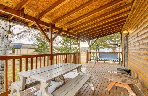 Koosharem House | Mtn-View Cabin with Horse Pasture in Koosharem