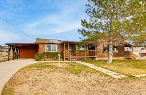 Koosharem House | Mtn-View Cabin with Horse Pasture in Koosharem