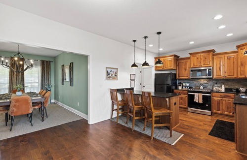 Morganton House | Mtn View & Game Room in Morganton: Spacious Cabin!