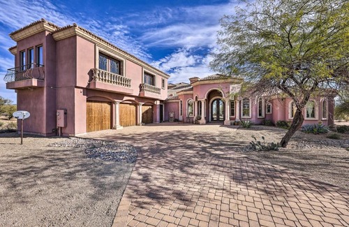 Rio Verde Foothills Villa | Mtn-View Gem with Pool, BBQ and Fire Pit in Scottsdale