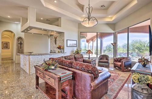 Rio Verde Foothills Villa | Mtn-View Gem with Pool, BBQ and Fire Pit in Scottsdale