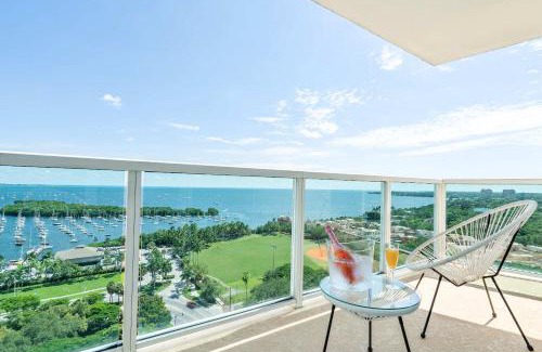 Coconut Grove Apartment | MVR - Skyline Dreams from Your Private Balcony