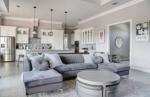 South Gulf Cove Villa | My Charlotte villa : Heated pool and boat dock