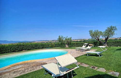 Paciano Villa | My Rental Homes - Casale dei Frati with large private garden and private pool