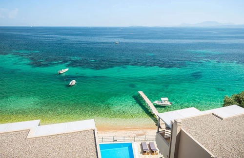 Barbati Villa | My Rental Homes - Villa Eftychia just a few steps from the beach of Glyfa.