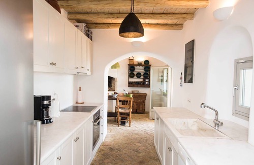 Drafaki Villa | My Rental Homes - Villa Oasis with infinity pool surrounded by the garden