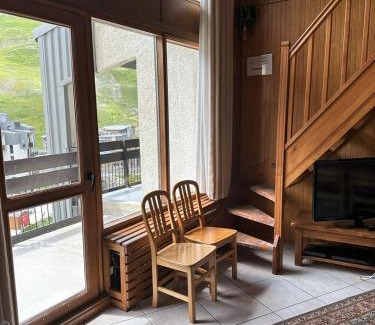 Val Claret Apartment | MyHome- Haut Val Claret 43 - Grand duplex 8 pax skis aux pieds Tignes Val Claret