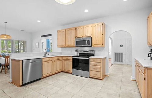 Arcadian Shores House | Myrtle Beach Classic: Spacious 4-Bed Home near Course & Shore