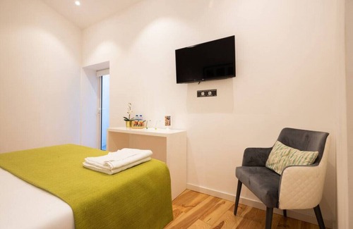 Centro / Baixa Hotel | MyStay - Porto Batalha habitación doble con terraza en el centro histórico