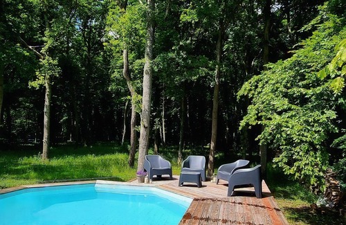 Gouvieux House | Nalan Godevicien, Maison Forêt, Spa et Piscine Chauffée, 14 Pers, Paris-jo, CDG