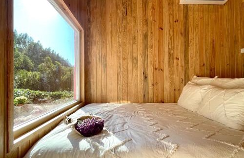 Alcobaca Other | Nativo Natureza Pink Wood Cabin