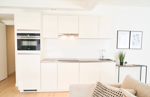 Plasky Apartment | NATO&EU 1BR Aprt- Free Luggage Room