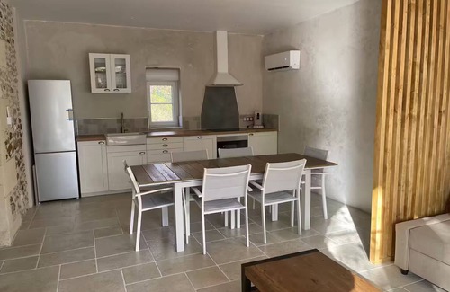 Salles House | Nature Escape: Renovated House with Stream View and Large Garden