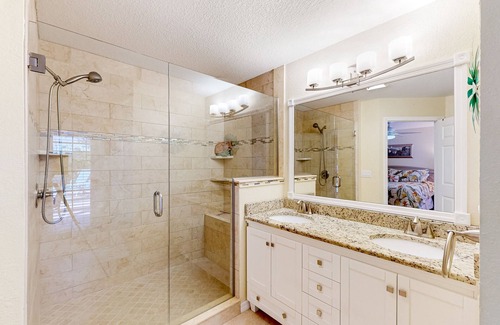 Long Meadow House | Nautical charmer on the canal with heated pool, sunny lanai, grill, W/D, and AC