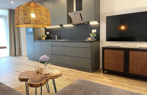 Sahlenburg Apartment | NB 4- Luxuriösen Ferienwohnung mit Privater Sauna und Whirlpoolbadewanne