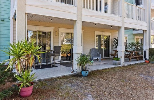 Calabash Condo | NC Calabash 2BD/2BA Villa @ Brunswick Golf Resort 1st Flr Unitnnear Golf & Beach