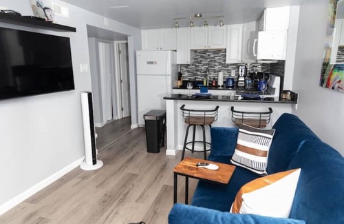 Eastwick Apartment | Nchanted 1BR Luxury Retreat near Airport and Sports Complex w/Yard and Parking