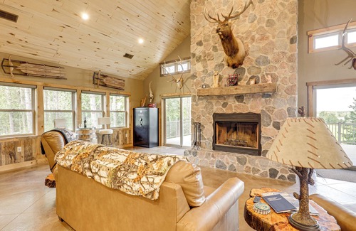 Carter Cabin | Near Hiking & Snowmobile Trails: Wabeno Cabin!