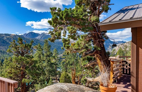 June Lake Cabin | Nestled above the village of June Lake, spacious home with amazing views and