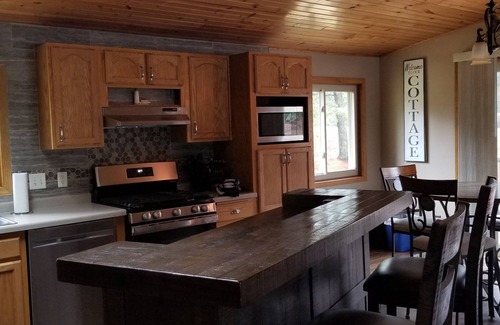 Sturgeon Bay House | Nestled in the woods among the sand dunes
