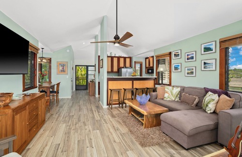 Princeville Villa | Nestled in Unbeatable Location, offering a rare Combination of Comfort & Beauty